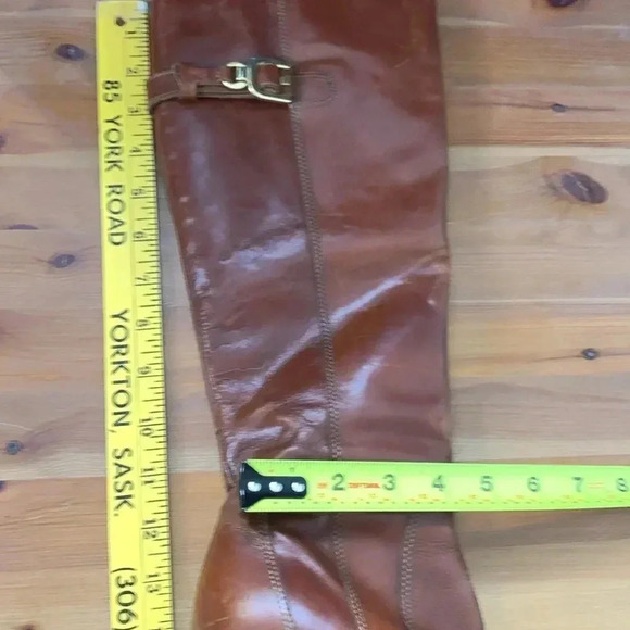 Vintage Collection Mulle High Leather Brown Dress Boots, 3 1/2” heel - Picture 15 of 15